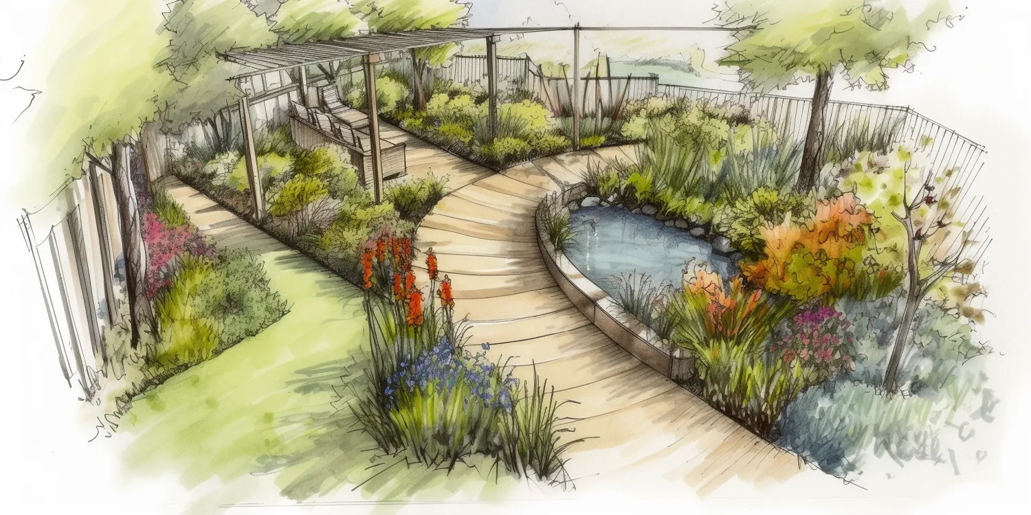 Jak urządzić mały ogród z tarasem?