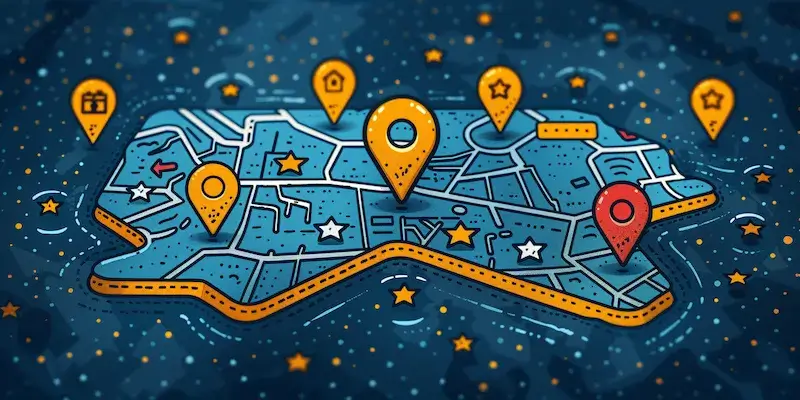 Pozycjonowanie map Google