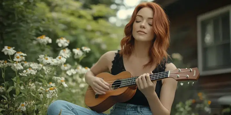Czy chwyty na ukulele są takie same jak na gitarę?