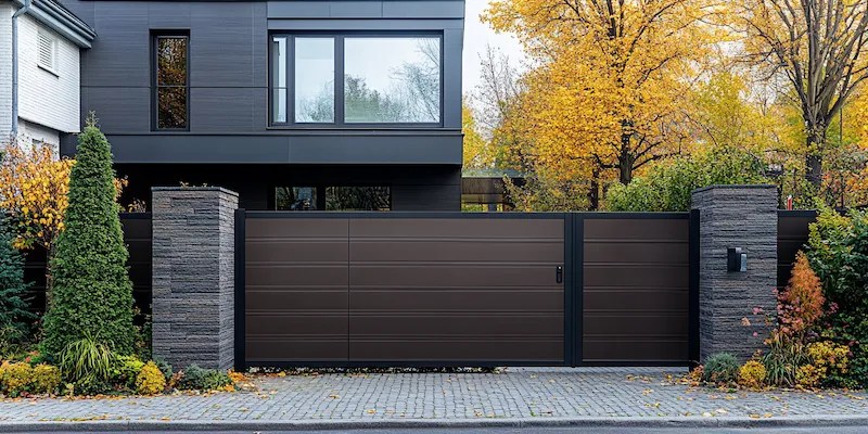 Aluminium Sichtschutzzaun aus Polen