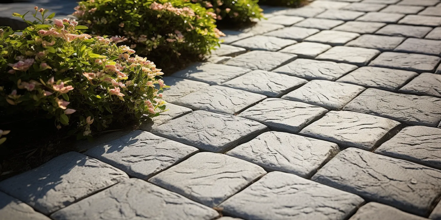 Podjazd do domu z kostki brukowej