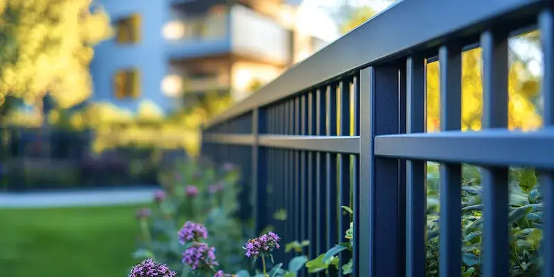 Schmuckzaun aus Polen