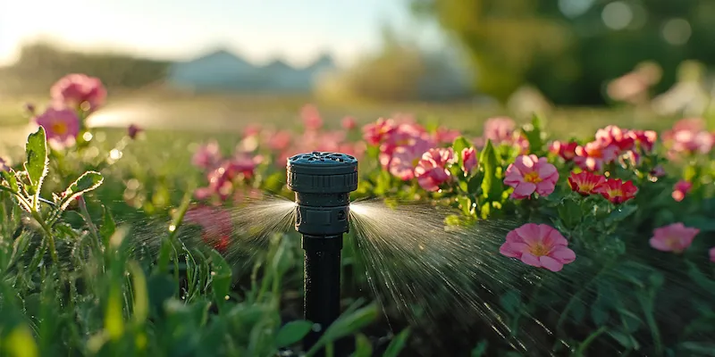 Nawadnianie ogrodu jakie rury?